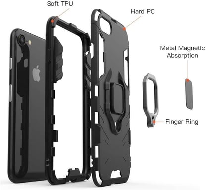 CoreParts MOBX-COV-JL-XR coque de protection pour téléphones portables 15,5 cm (6.1'') Housse Noir Apple (brand) iPhone XR