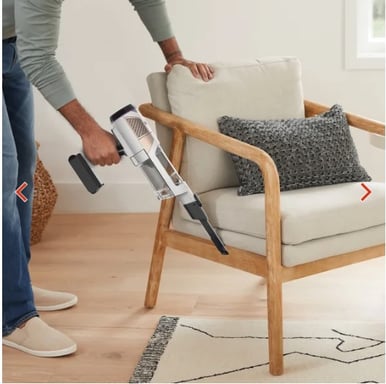 Shark IW1611EU aspirateur balai et balai électrique Batterie Sec Sans sac 0,42 L Blanc 2,5 Ah