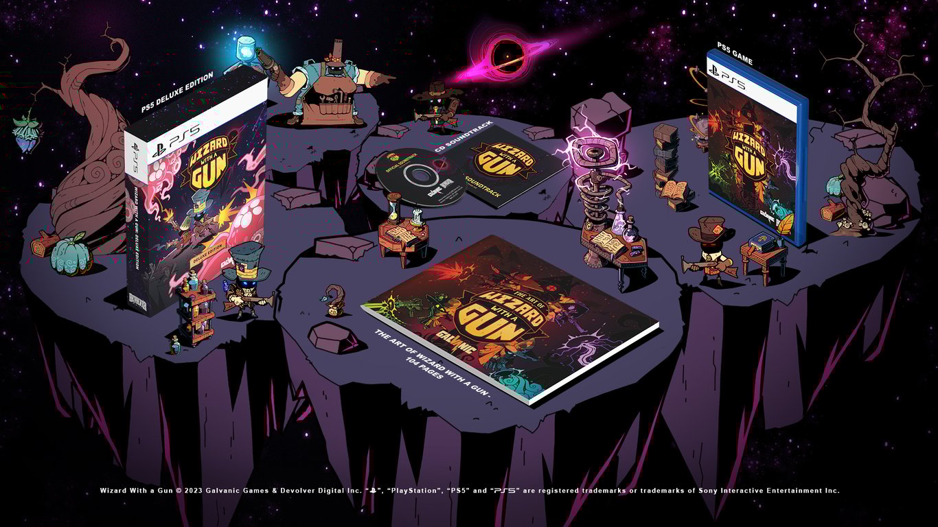 Wizard With a Gun Deluxe Edition PS5 Neuf - vue 1