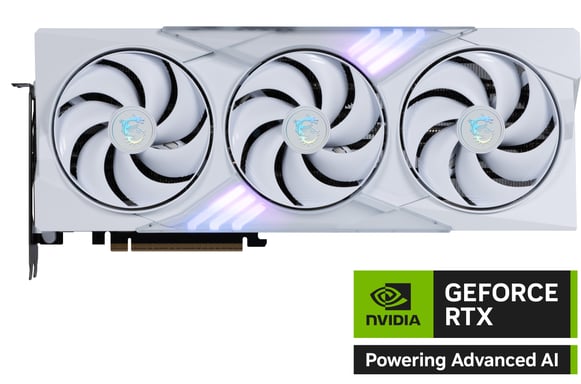 MSI GAMING GEFORCE RTX 5080 16G TRIO OC WHITE Scheda grafica NVIDIA 16 GB GDDR7
