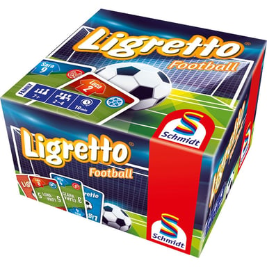 Jeu de cartes Schmidt Ligretto Football Édition Française Multicolore pour 2 à 4 joueurs