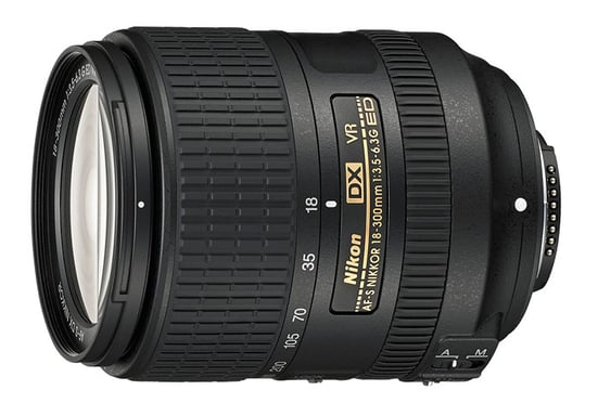 Nikon AF-S DX NIKKOR 18–300mm f/3.5–6.3G ED VR SLR Negro
