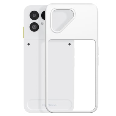 Fairphone Funda Original para Fairphone 6 de Silicona Semirrígida con Contornos Reforzados Blanco
