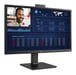 LG 27CQ650N-6N PC tout en un/station de travail Intel® Pentium® N6005 68,6 cm (27'') 1920 x 1080 pixels PC All-in-One 4 Go DDR4-SDRAM 16 Go eMMC Wi-Fi 6 (802.11ax) Noir