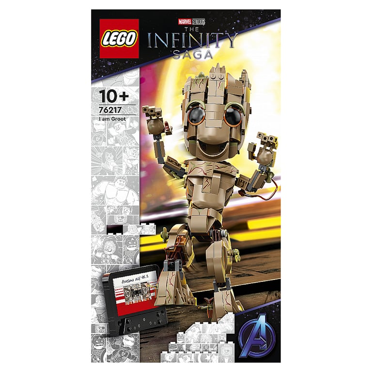 LEGO Marvel 76217 Je 'appelle Groot - vue 2