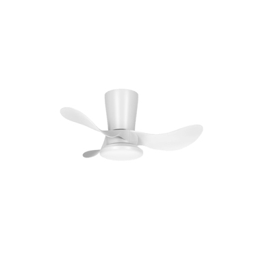 Ventilador de techo abrila triollo 27W 2700lm blanco