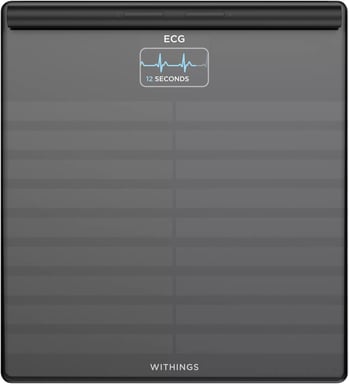Withings BODY SCAN Plaza Negro Báscula personal electrónica