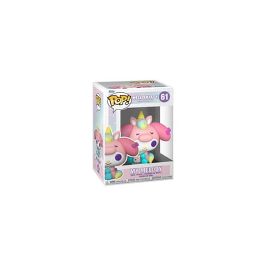 Figurita de vinilo Funko Pop! Hello Kitty y Amigos My Melody 9 cm Rosa y blanco