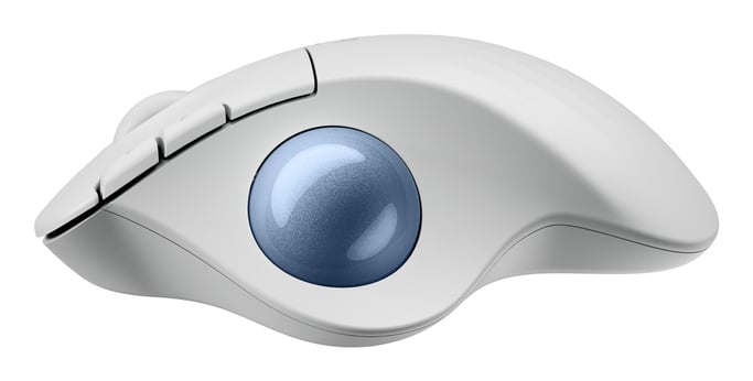 Logitech ERGO M575S Wless Trckball Mouse OffWhite