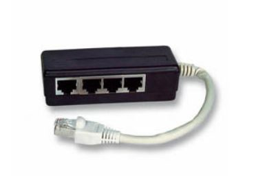 Microconnect MPK440 switch Negro