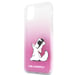 Custodia Karl Lagerfeld per iPhone 11 Pro Max rosa Choupette Fun