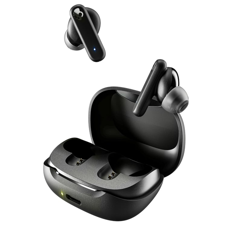 Skullcandy Smokin' Buds Casque True Wireless Stereo (TWS) Ecouteurs Appels/Musique Bluetooth Noir - Neuf