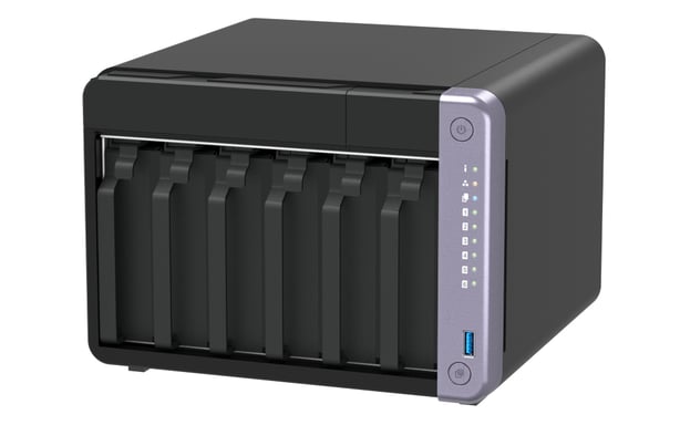 QNAP TS-632X-4G NAS Storage Server Tower Alpine Alpine AL-524 4GB DDR4 QNAP QTS Nero