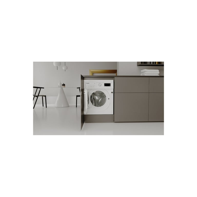 Lave linge séchant hublot encastrable BIWDWG961485FR - vue 4