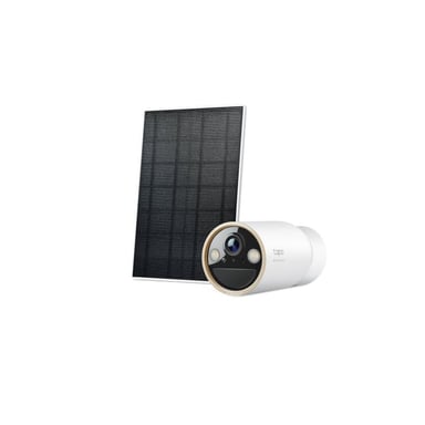 Caméra de surveillance TP-LINK Tapo C460 4K 8MP solaire IP66 Vision Nocturne starlight détect. IA Blanc