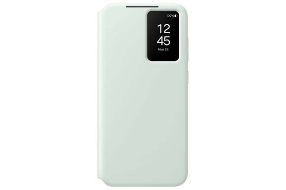 Funda original Samsung S View para Galaxy S24 FE - Menta