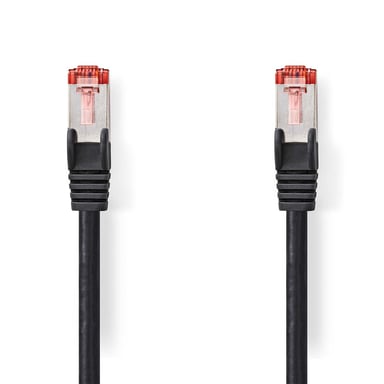 Nedis CCGL85221BK20 câble de réseau Noir 2 m Cat6 S/FTP (S-STP) - Neuf