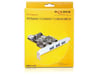 DeLOCK 89301 scheda di interfaccia e adattatore USB 3.2 Gen 1 3.1 Gen 1 Interno (Delock PCI Express Card  3 x external)