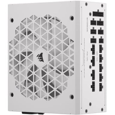 CORSAIR - Bloc d'alimentation - RM1200x Shift White Cybenetics - ATX entierement modulaire - Certifié Gold 80 Plus - 1200 watts
