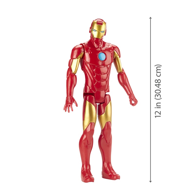 Marvel Avengers Titan Hero Series figurine Iron Man de 30 cm - vue 7