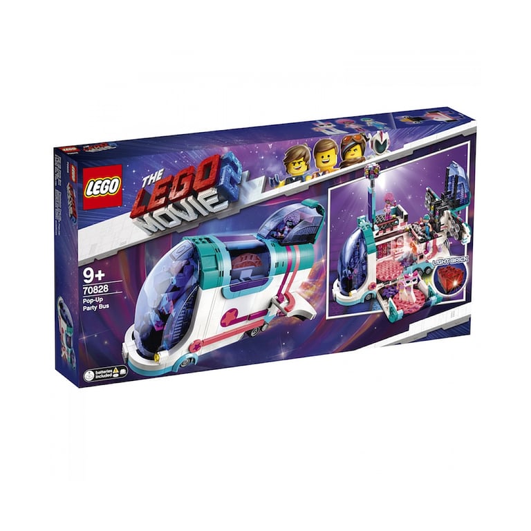 LEGO® Movie 2 : Le Bus Discothèque avec Unikitty et Zebe Neuf