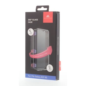 Guscio protettivo ''360° Hero'' per Samsung Galaxy A22 5G, nero