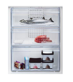 Réfrigérateur congélateur en bas Beko BCNA275E4ZSN