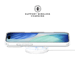 Coque hybride invisible fabriquée à  83 % de plastique recyclé pour Apple iPhone 17 Pro Max, transparente