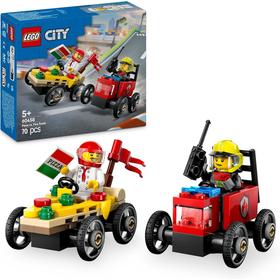 Lego 60458 Pack De Coches De Carreras: Pizza Vs. Ca