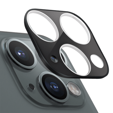 Gen 2.0 Protezione lente fotocamera in vetro temperato Premium Apple iPhone 11 Pro/11 Pro Max, Nero