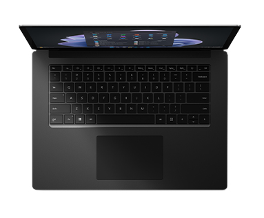 Microsoft Surface Laptop 5 i7-1265U Ordinateur portable 38,1 cm (15") Écran  tactile Intel® Core™ i7 16 Go LPDDR5x-SDRAM 512 Go SSD Wi-Fi 6 (802.11ax)  Windows 11 Pro Noir - Microsoft