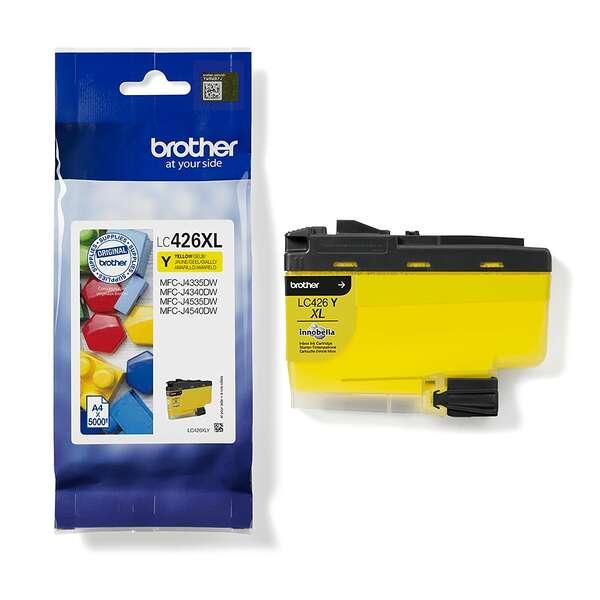 INK BROTHER LC-426XLY Giallo 5000PP X MFC-J4340DW MFC-J4540DWXL MFC-J4335DWXL MFC-J4535DWXL - Neuf