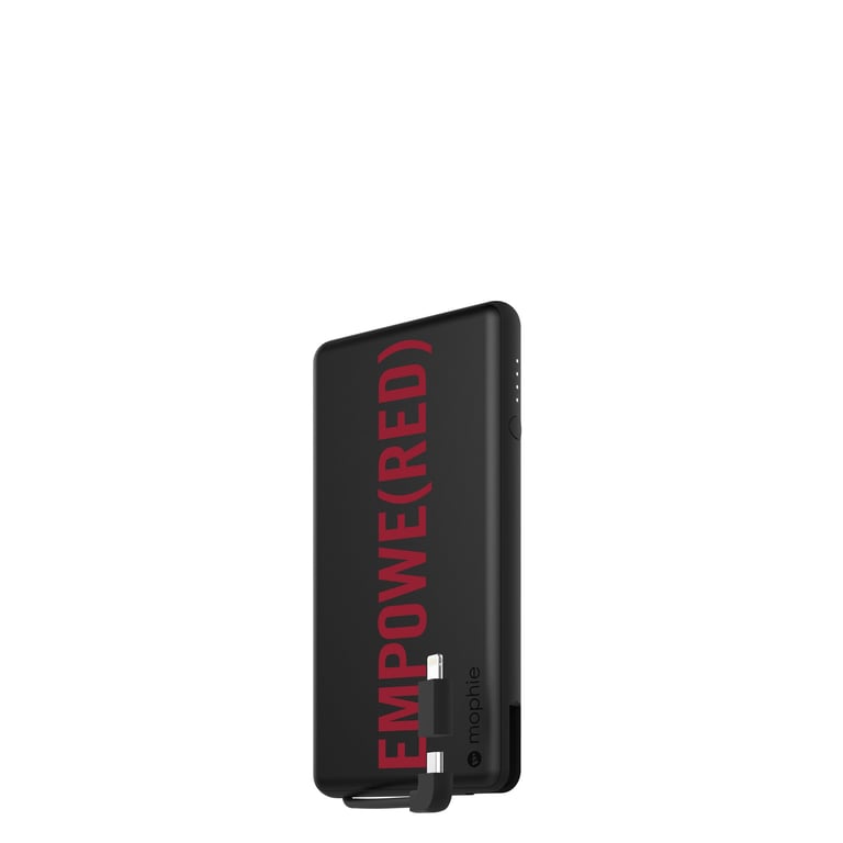 MOPHIE  powerstation plus 6000 mAh Noir, Rouge - Neuf