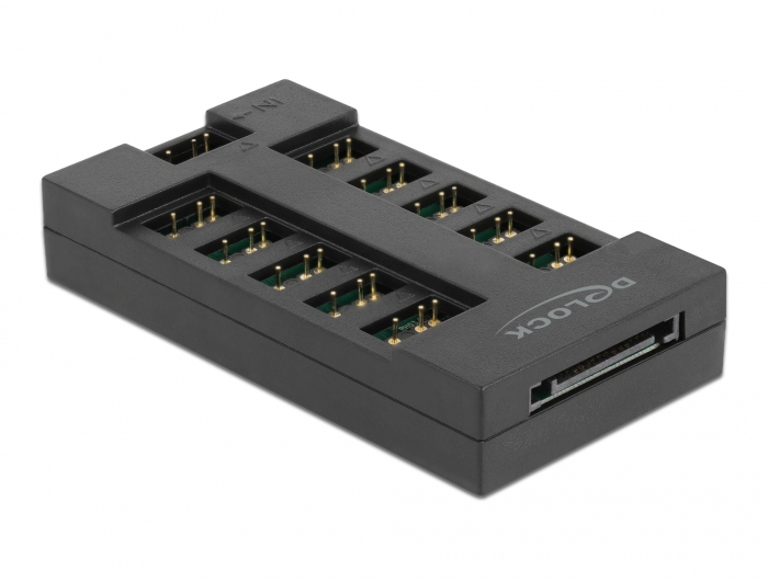 Delock Hub RGB 10 ports - vue 2