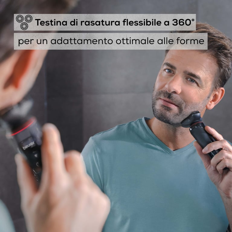 Beurer MN8X Rasoir rotatif Noir - Neuf