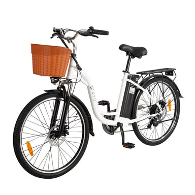 3,179
Vélo électrique DUY C6 26 pouces - Moteur 350 W, autonomie étendue jusqu'à 80 km, modes d'assistance au pédalage et à l'accélérateur pour les trajets urbains et les balades hors route