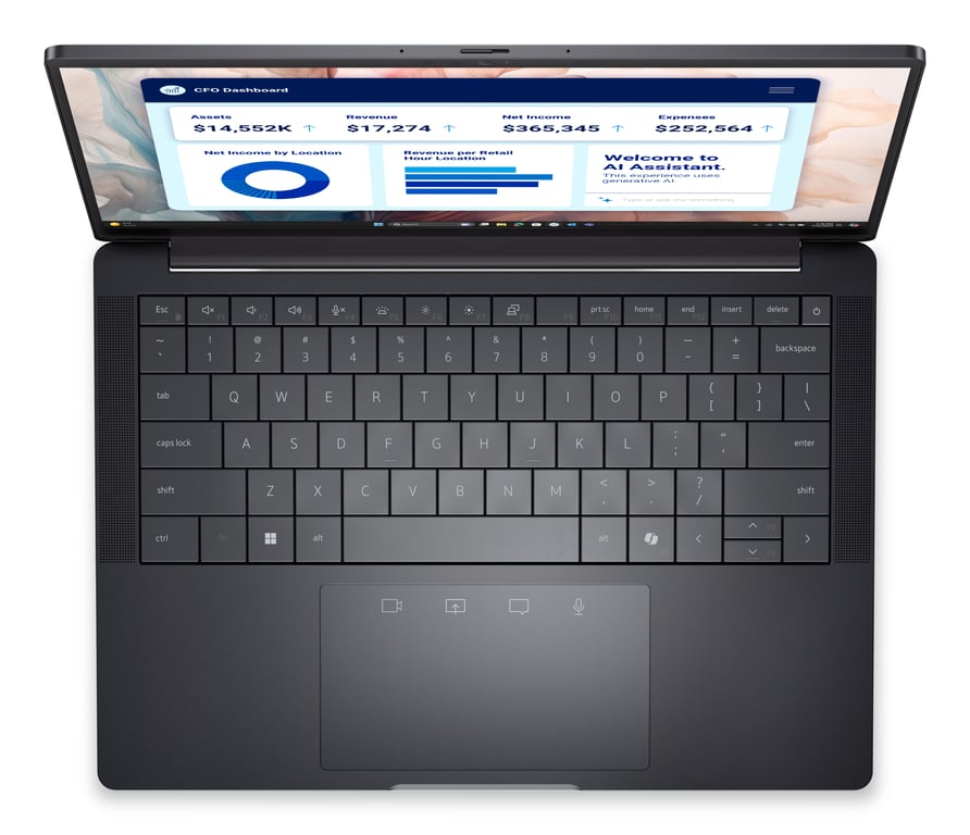 DELL Pro 13 Premium PA13250 Copilot+ PC Intel Core Ultra 5 236V Ordinateur portable 33,8 cm (13.3 ) Full HD+ 16 Go LPDDR5x-SDRAM 512 Go SSD Wi-Fi 7 (802.11be) Windows 11 Pro Français Noir - Neuf