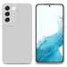 Coque pour Samsung Galaxy S22 en FLUID BLANC Housse de protection Étui en silicone TPU flexible