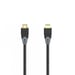 Cable HDMI de alta velocidad, macho-macho, 8K, Ethernet, texto, dorado, 1,5 m