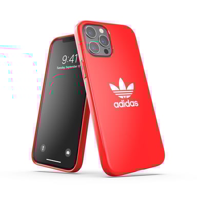 Adidas 42294 cover protettiva per cellulare 17 cm (6,7'') Rosso, Bianco Apple iPhone 12 Pro Max