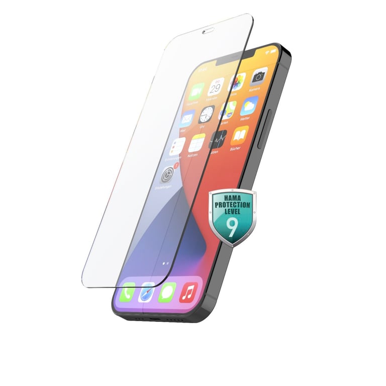 Protector de pantalla de cristal auténtico Premium Crystal Glass para iPhone  12 Pro Max - Hama
