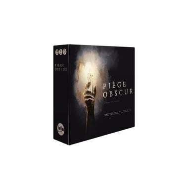 Jeu de société Iello Piège Obscur Coopératif Horreur Placement de tuiles 1-5 joueurs Multicolore