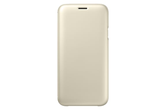 Samsung EF-WJ730 funda para teléfono móvil 14 cm (5.5'') Funda cartera Oro