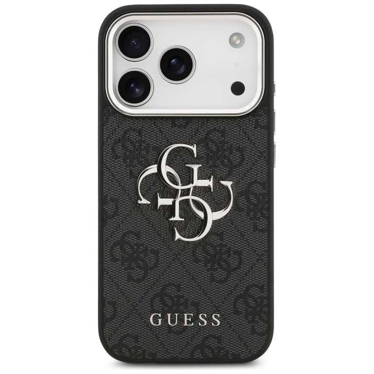 Guess Étui 4G Big 4G Classic Logo pour iPhone 17 Pro Max Noir - vue 3