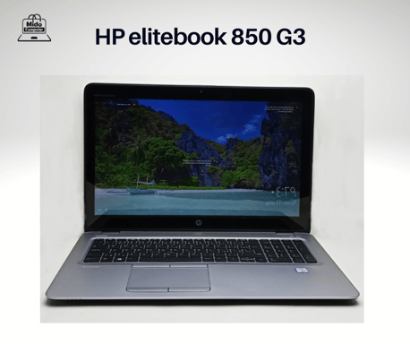 HP EliteBook 850 G3 15'' Core i3 2.3 GHz - SSD 256 Go RAM 8 Go AZERTY - Français