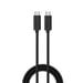 Ewent EC1045 Cavo USB 3.2 Gen 2 (3.1 Gen 2) da 1 m USB C Nero