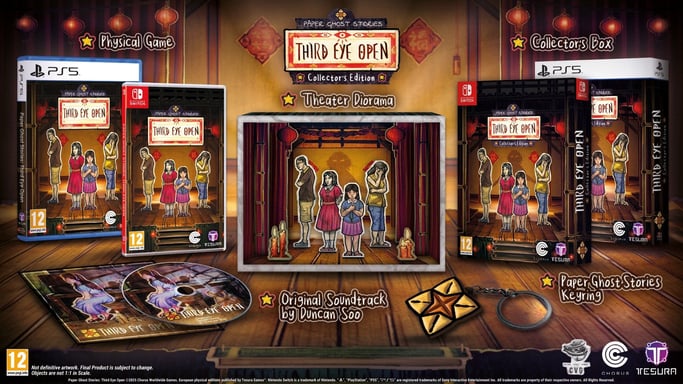 Historias de fantasmas de papel: Edición coleccionista Third Eye Open PS5