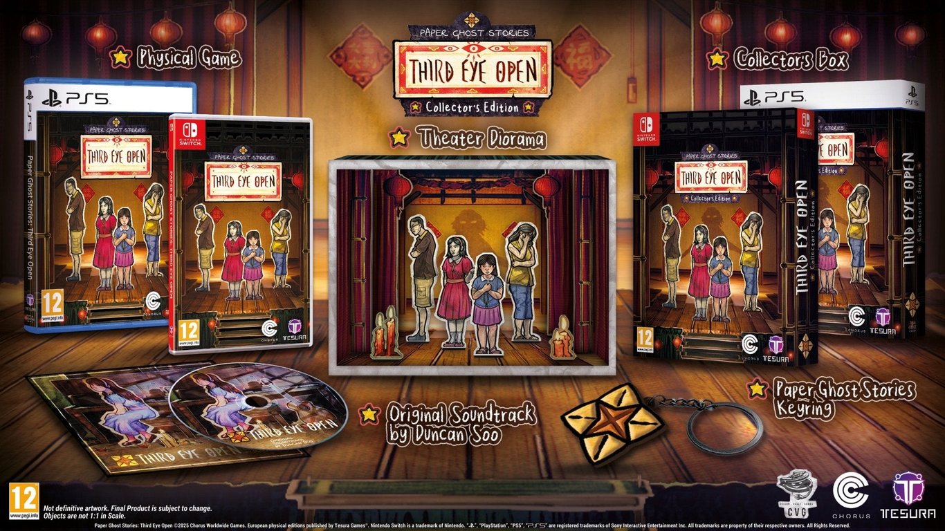 Paper Ghost Stories: Third Eye Open Collector' Edition Nintendo Switch Neuf - vue 3