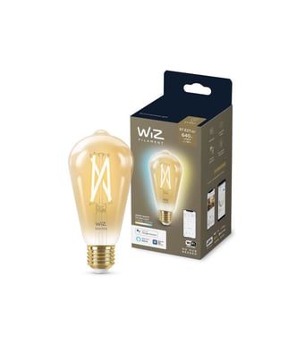 WiZ Ampoule connectée Edison vintage Blanc variable E27 50W