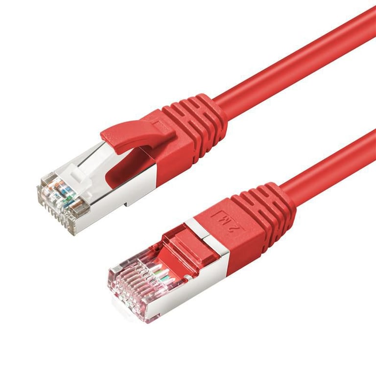 Microconnect MC-SFTP6A15R câble de réseau Rouge 15 m Cat6a S/FTP (S-STP)